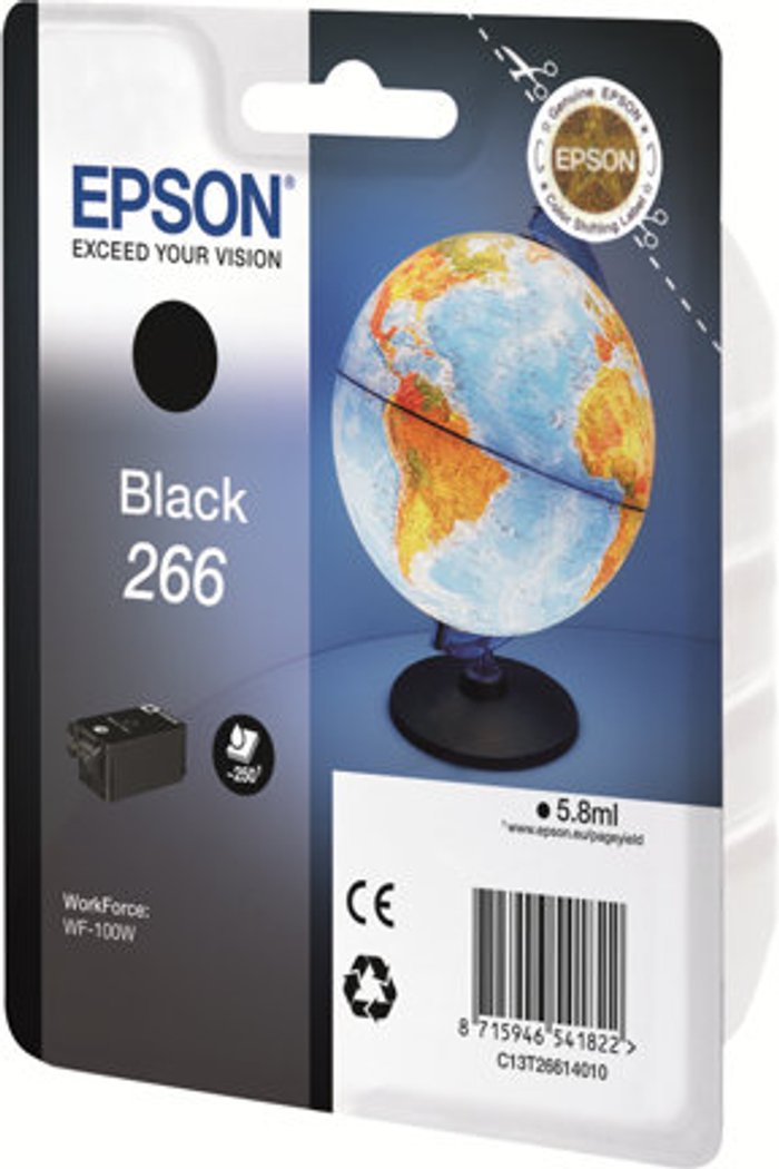 Currys Business | Epson Epson 266 - black - original - ink cartridge Epson Epson 266 - black - original - ink cartridge