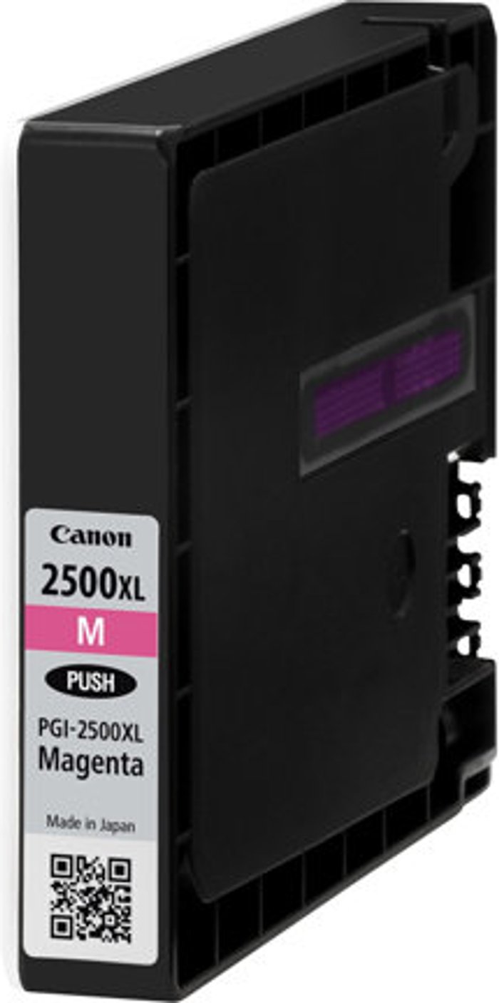 Currys Business | Canon Canon PGI-2500XL M Inkjet Cartridge High Yield Magenta 9266B001 Canon Canon PGI-2500XL M Inkjet Cartridge High Yield Magenta 9266B001