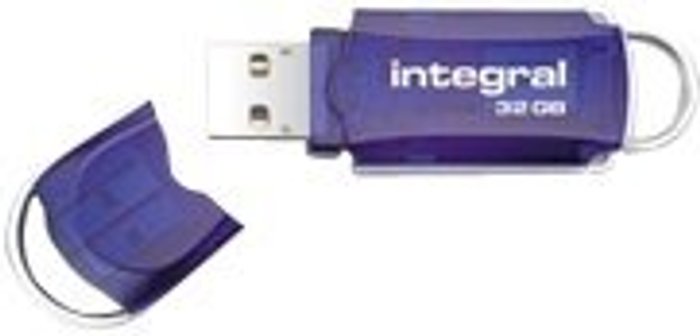 Currys Business | Integral Integral Courier - USB flash drive - 32 GB Integral Integral Courier - USB flash drive - 32 GB