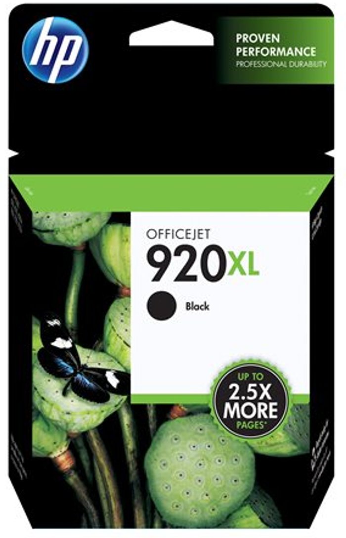 Currys Business | HP HP 920XL - High Yield - black - original - Officejet - ink cartridge HP HP 920XL - High Yield - black - original - Officejet - ink cartridge