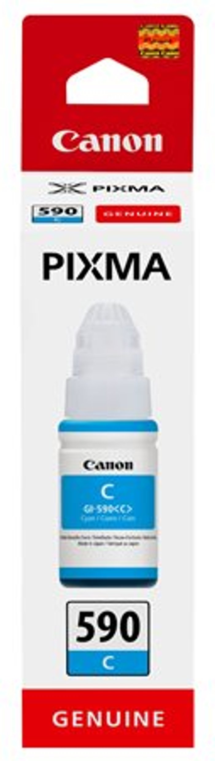 Currys Business | Canon Canon Gi-590 Cyan Ink Bottle 1604C001 Canon Canon Gi-590 Cyan Ink Bottle 1604C001