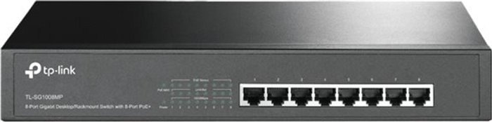 Currys Business | TP-Link TP-Link TL-SG1008MP - switch - 8 ports - unmanaged - rack-mountable TP-Link TP-Link TL-SG1008MP - switch - 8 ports - unmanaged - rack-mountable