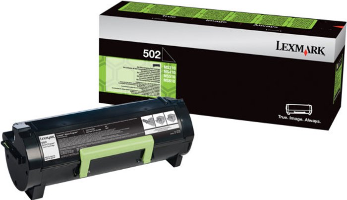 Currys Business | Lexmark Lexmark 502 - black - original - toner cartridge - LCCP, LRP Lexmark Lexmark 502 - black - original - toner cartridge - LCCP, LRP