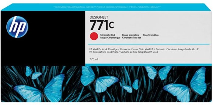 Currys Business | HP HP 771C - chromatic red - original - ink cartridge HP HP 771C - chromatic red - original - ink cartridge