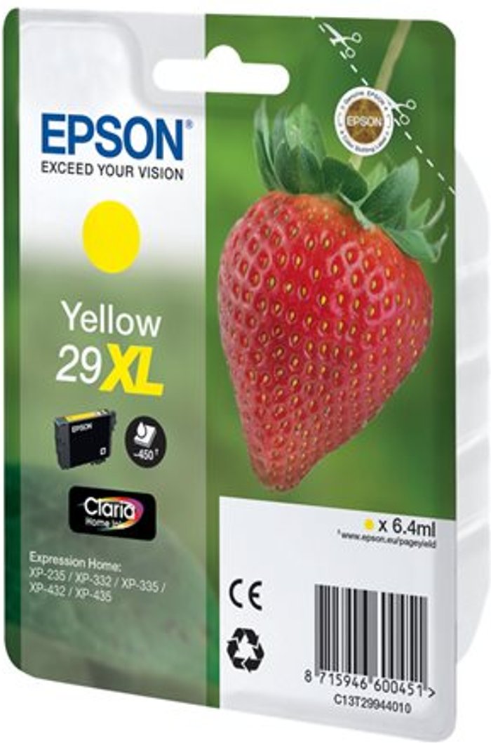 Currys Business | Epson Epson 29XL - XL - yellow - original - ink cartridge Epson Epson 29XL - XL - yellow - original - ink cartridge
