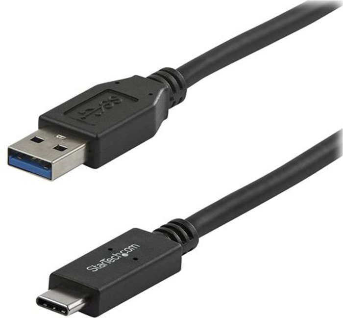 Currys Business | Startech StarTech.com 3 ft 1m USB to USB C Cable - USB 3.1 10Gpbs - USB-IF Certified (USB31AC1M) - USB-C cable - 24 pin USB-C to USB Type A - 1 m Startech StarTech.com 3 ft 1m USB to USB C Cable - USB 3.1 10Gpbs - USB-IF Certified (USB31AC1M) - USB-C cable - 24 pin USB-C to USB Type A - 1 m