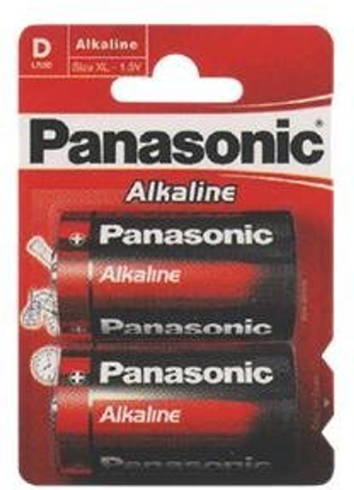 Currys Business | Panasonic Panasonic Alkaline Power LR20AP/2BP battery - 2 x D - Alkaline Panasonic Panasonic Alkaline Power LR20AP/2BP battery - 2 x D - Alkaline