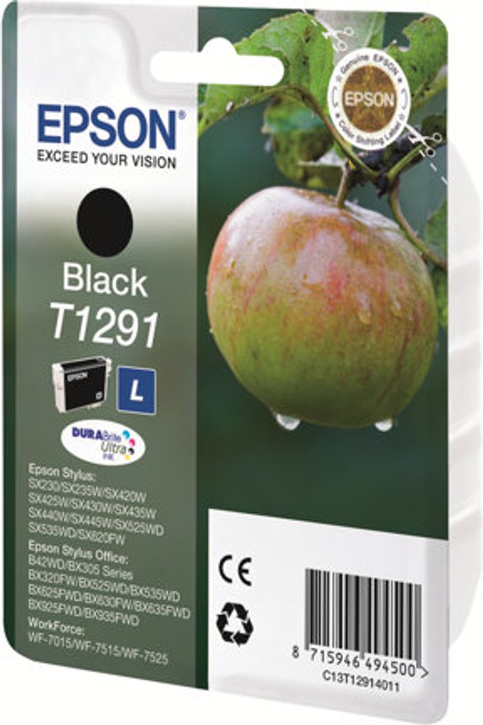 Currys Business | Epson Epson T1291 - black - original - ink cartridge Epson Epson T1291 - black - original - ink cartridge