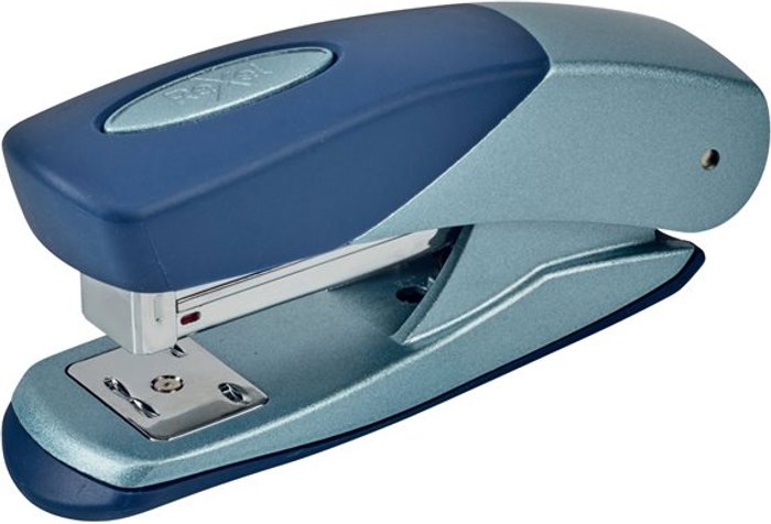 Currys Business | Rexel Rexel Matador Half Strip Stapler Blue/Silver 2100951 Rexel Rexel Matador Half Strip Stapler Blue/Silver 2100951