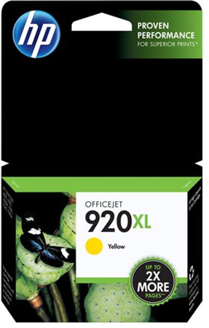 Currys Business | HP HP 920XL - High Yield - yellow - original - ink cartridge HP HP 920XL - High Yield - yellow - original - ink cartridge