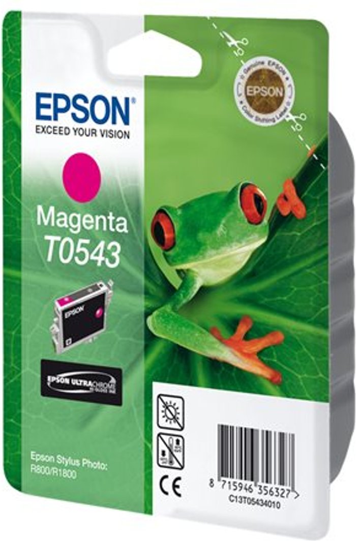 Currys Business | Epson Epson T0543 - magenta - original - ink cartridge Epson Epson T0543 - magenta - original - ink cartridge