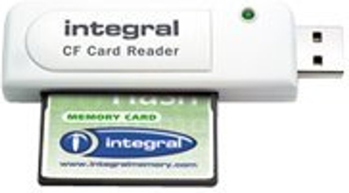Currys Business | Integral Integral USB 2.0 Single Slot CF Reader - card reader - USB 2.0 Integral Integral USB 2.0 Single Slot CF Reader - card reader - USB 2.0