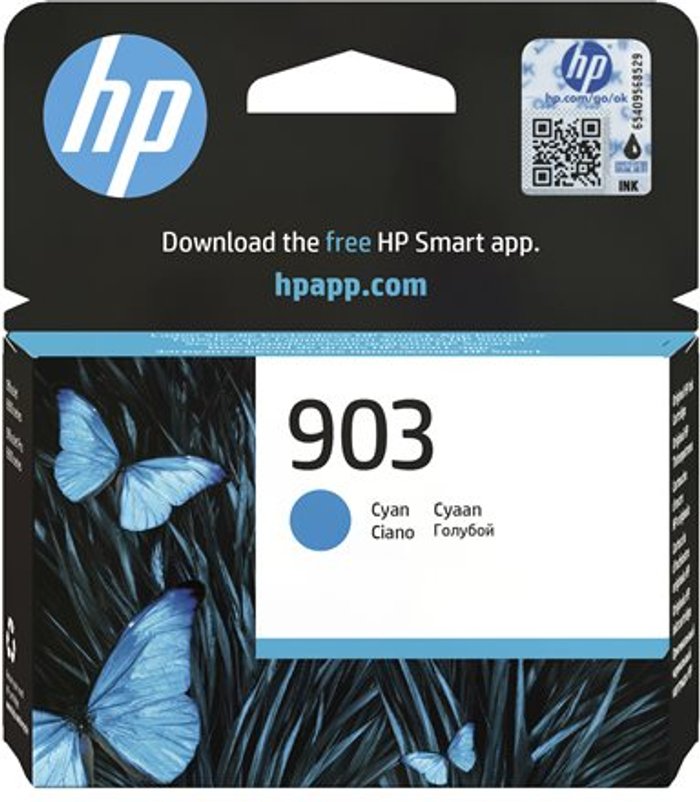 Currys Business | HP HP 903 Cyan Original Ink Cartridge HP HP 903 Cyan Original Ink Cartridge