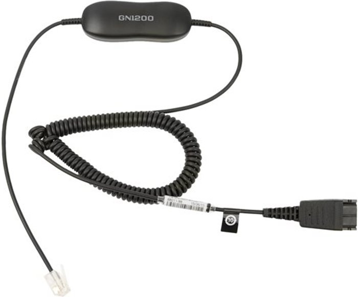 Currys Business | Jabra Jabra GN1200 CC - headset cable - 2 m Jabra Jabra GN1200 CC - headset cable - 2 m