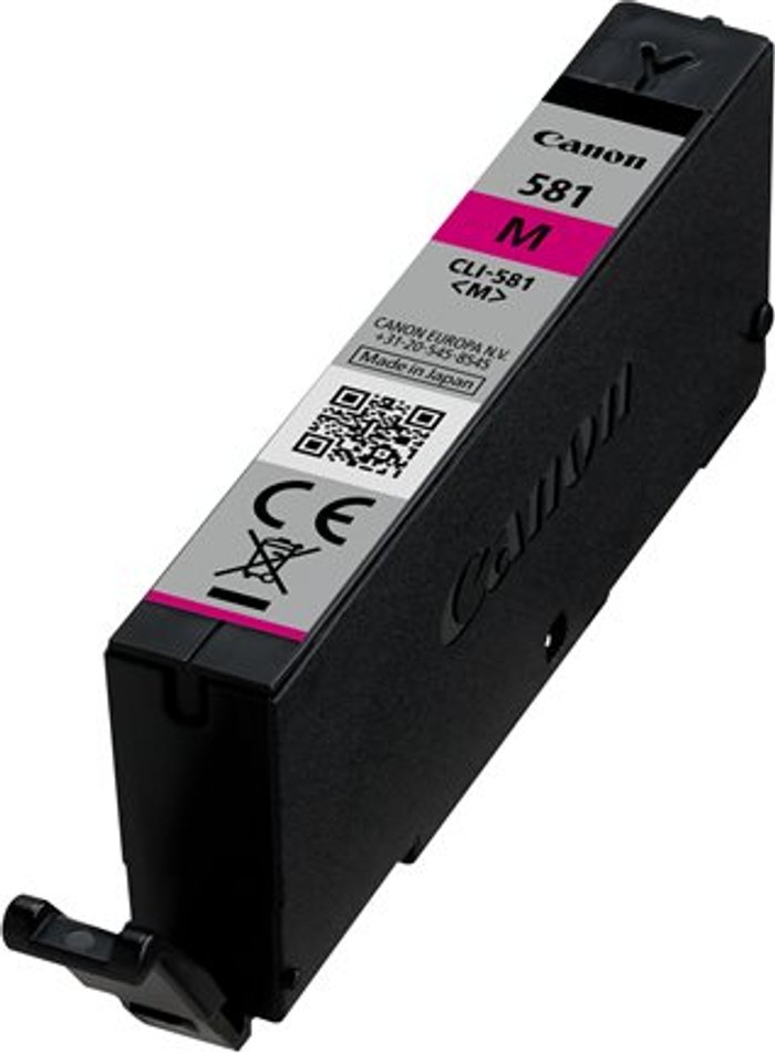 Currys Business | Canon Canon CLI-581M Inkjet Cartridge Magenta 2104C001 Canon Canon CLI-581M Inkjet Cartridge Magenta 2104C001