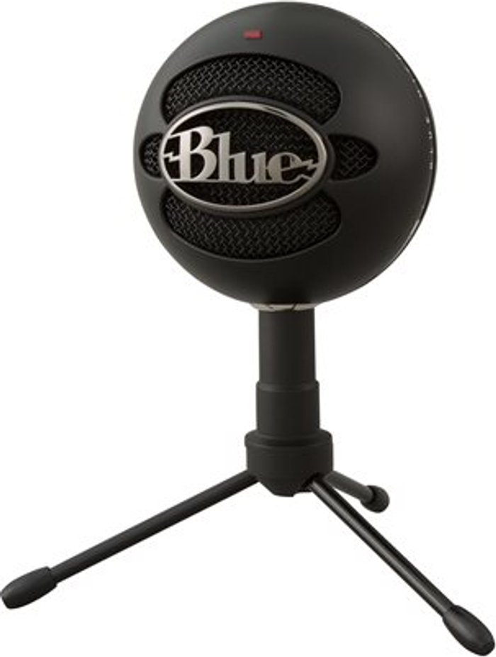 Currys Business | Blue BLUE Snowball Ice Microphone - Black, Black Blue BLUE Snowball Ice Microphone - Black, Black