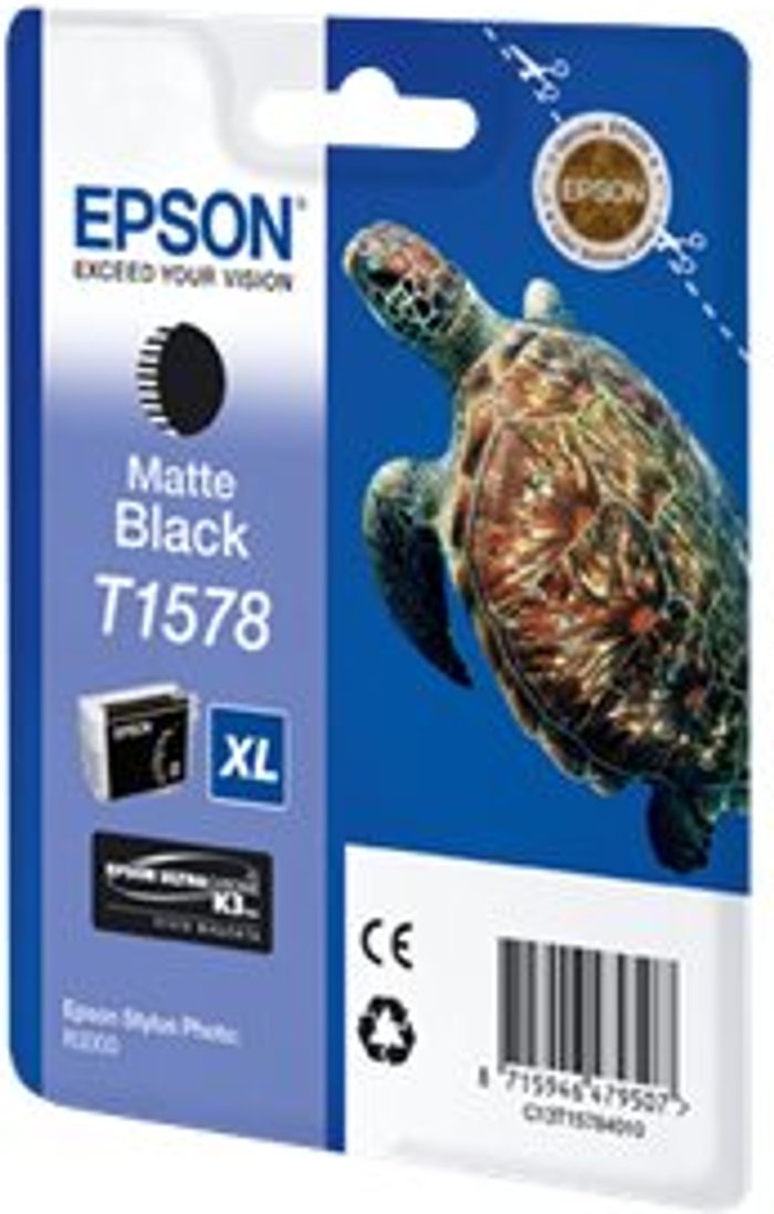 Currys Business | Epson Epson T1578 - matte black - original - ink cartridge Epson Epson T1578 - matte black - original - ink cartridge