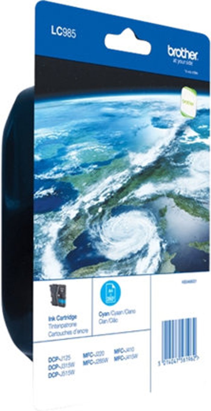 Currys Business | Brother Brother LC985C - cyan - original - ink cartridge Brother Brother LC985C - cyan - original - ink cartridge