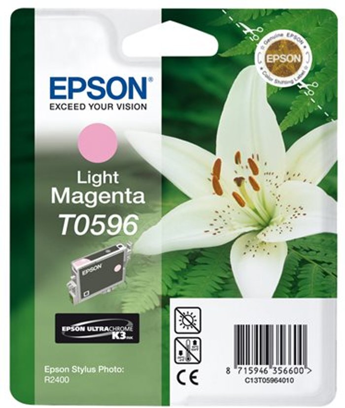 Currys Business | Epson Epson T0596 - light magenta - original - ink cartridge Epson Epson T0596 - light magenta - original - ink cartridge