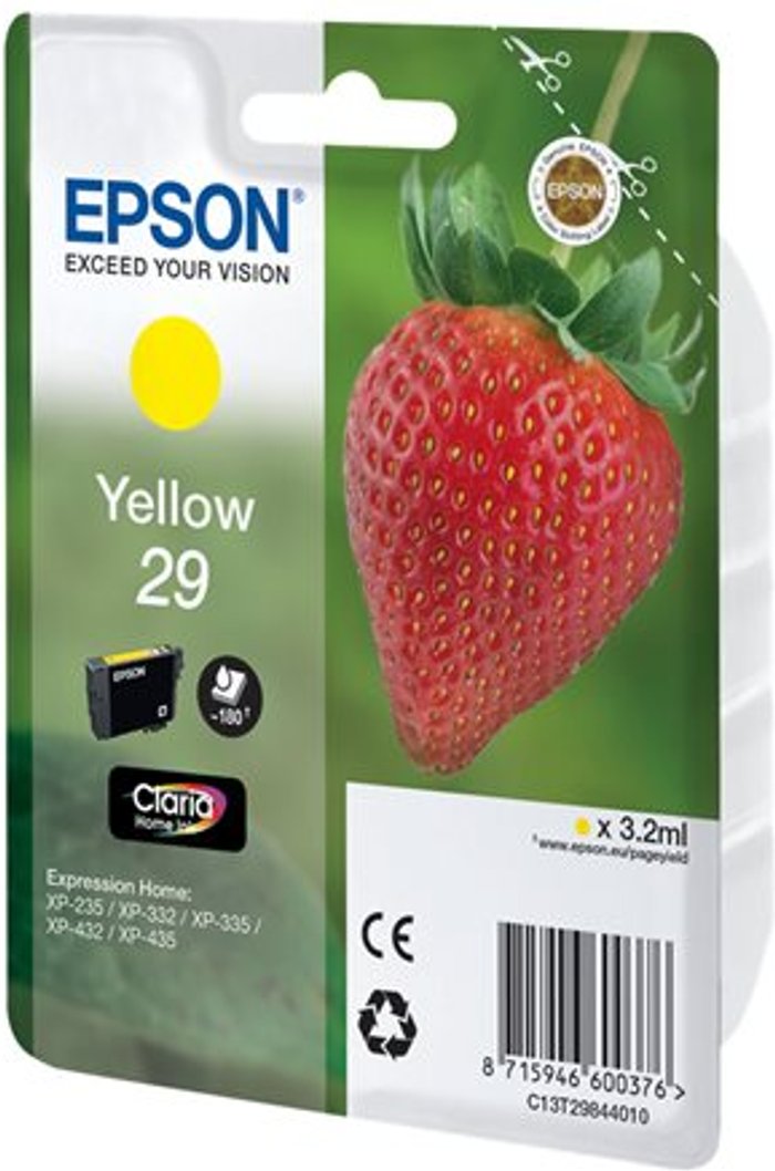 Currys Business | Epson Epson 29 - yellow - original - ink cartridge Epson Epson 29 - yellow - original - ink cartridge