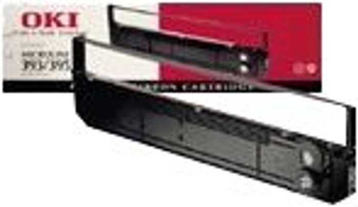 Currys Business | OKI OKI - 1 - black - print ribbon OKI OKI - 1 - black - print ribbon