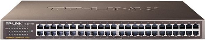Currys Business | TP-Link TP-Link TL-SF1048 - switch - 48 ports - rack-mountable TP-Link TP-Link TL-SF1048 - switch - 48 ports - rack-mountable