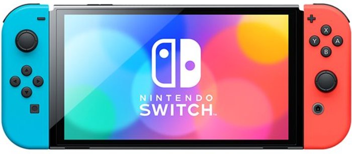 Currys Business | Nintendo NINTENDO Switch OLED - Neon Red & Blue Nintendo NINTENDO Switch OLED - Neon Red & Blue