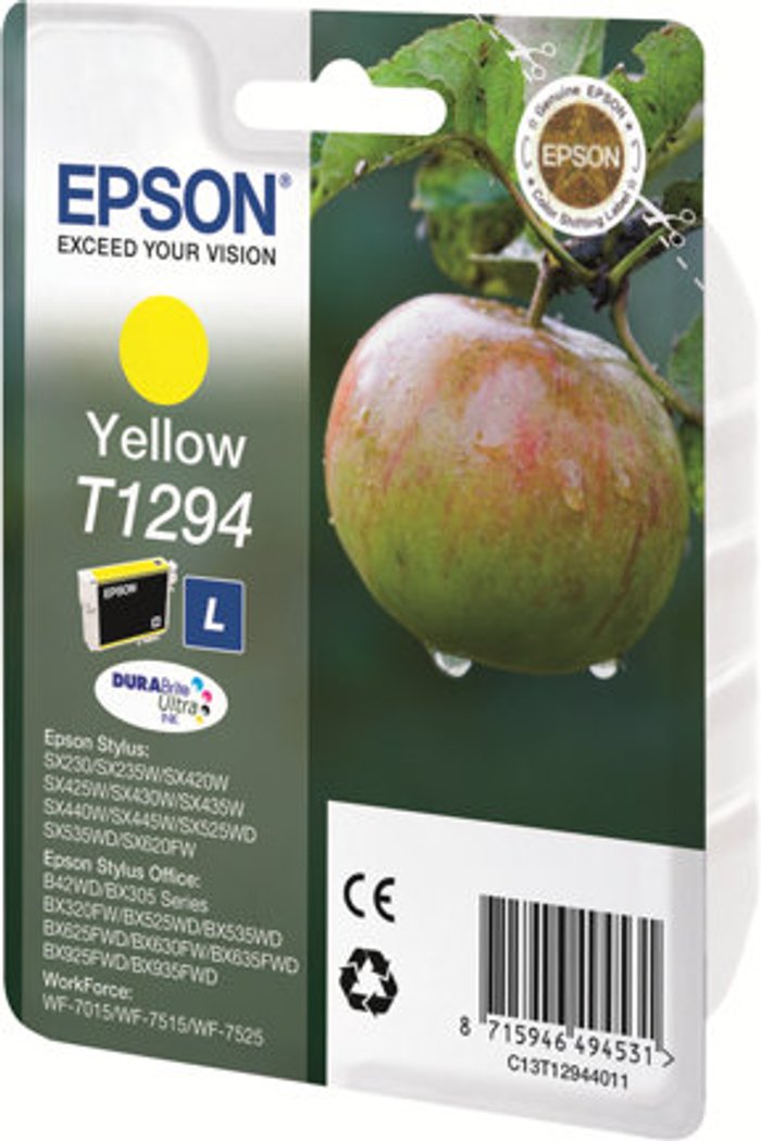Currys Business | Epson Epson T1294 - yellow - original - ink cartridge Epson Epson T1294 - yellow - original - ink cartridge