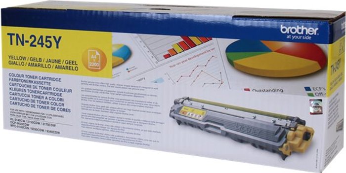 Currys Business | Brother Brother TN245Y - yellow - original - toner cartridge Brother Brother TN245Y - yellow - original - toner cartridge