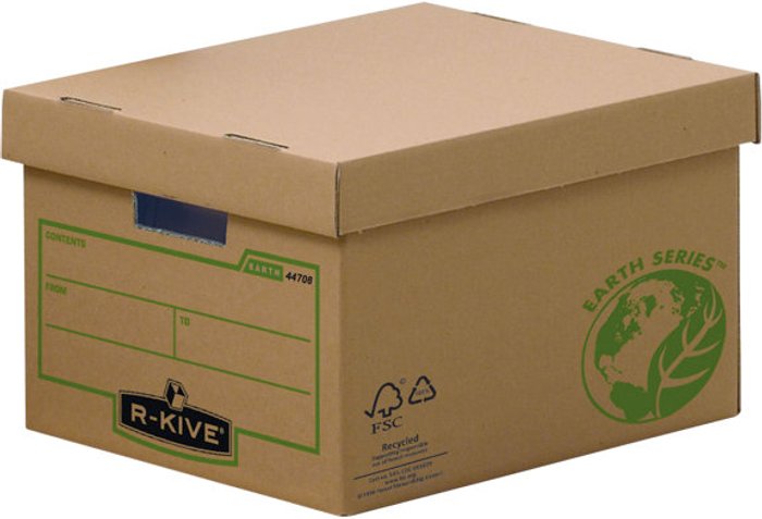 Currys Business | Bankers Box Bankers Box R-Kive Earth Storage Box Brown (Pack of 10) 4470601 Bankers Box Bankers Box R-Kive Earth Storage Box Brown (Pack of 10) 4470601