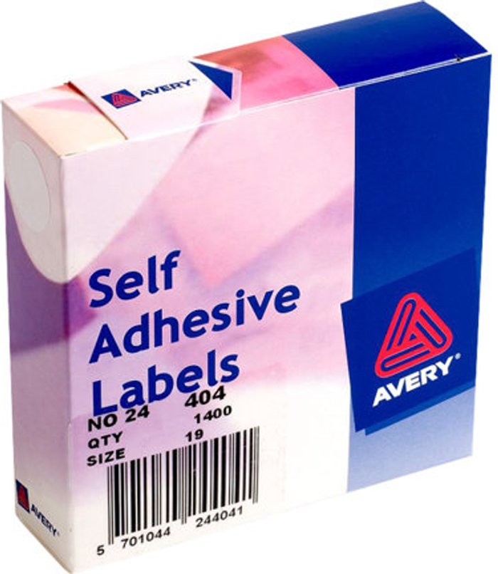 Currys Business | Avery Avery Coloured Labels - labels - 1400 label(s) - 19 mm round Avery Avery Coloured Labels - labels - 1400 label(s) - 19 mm round