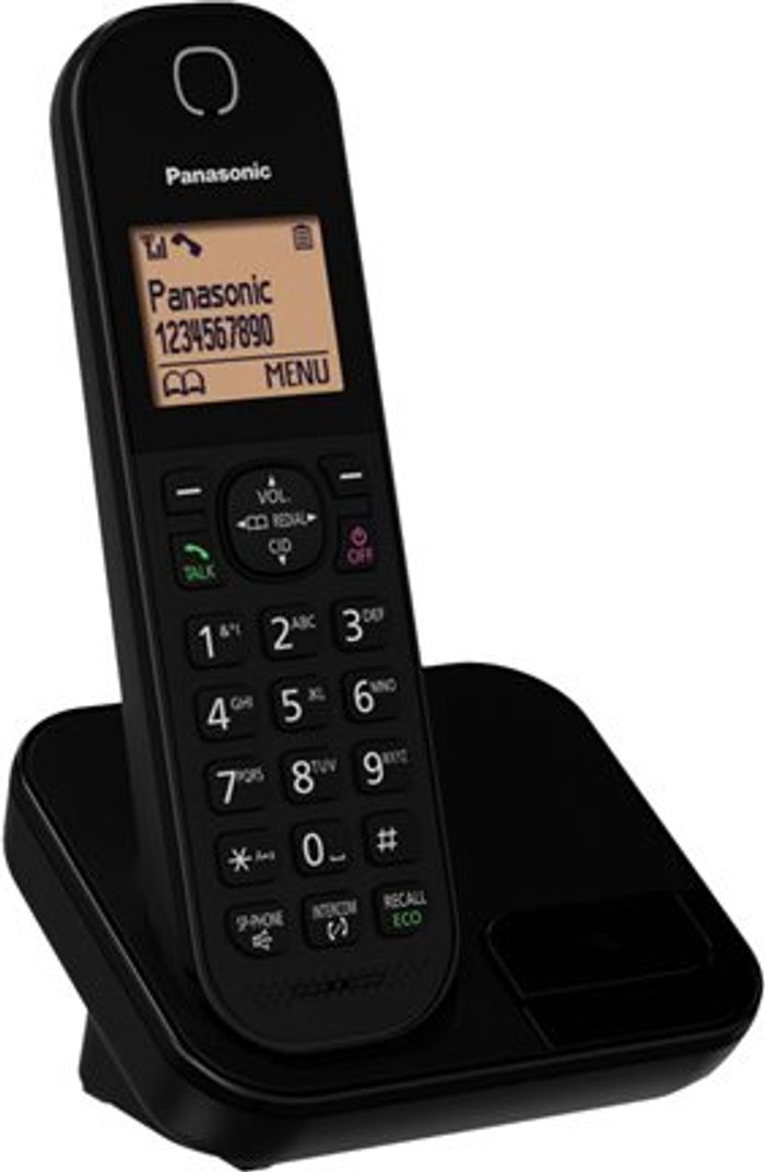Currys Business | Panasonic PANASONIC KX-TGC410EB Cordless Phone Panasonic PANASONIC KX-TGC410EB Cordless Phone