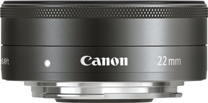Currys Business | Canon CANON EF-M 22 mm f/2 STM Pancake Lens Canon CANON EF-M 22 mm f/2 STM Pancake Lens
