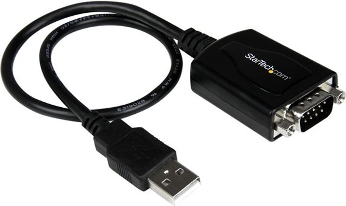 Currys Business | Startech StarTech.com 1 ft USB to RS232 Serial DB9 Adapter Cable with COM Retention - serial adapter - USB - RS-232 Startech StarTech.com 1 ft USB to RS232 Serial DB9 Adapter Cable with COM Retention - serial adapter - USB - RS-232