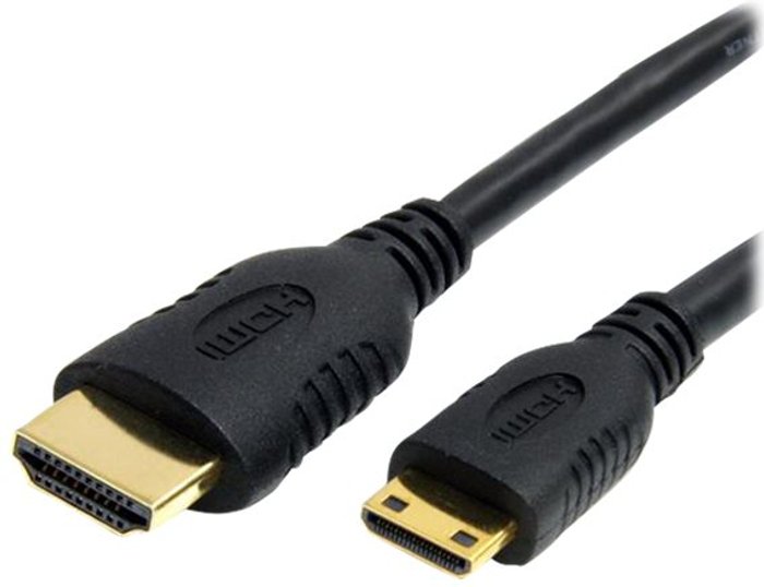 Currys Business | Startech StarTech.com 2m High Speed HDMI Cable with Ethernet HDMI to HDMI Mini - HDMI cable with Ethernet - 2 m Startech StarTech.com 2m High Speed HDMI Cable with Ethernet HDMI to HDMI Mini - HDMI cable with Ethernet - 2 m