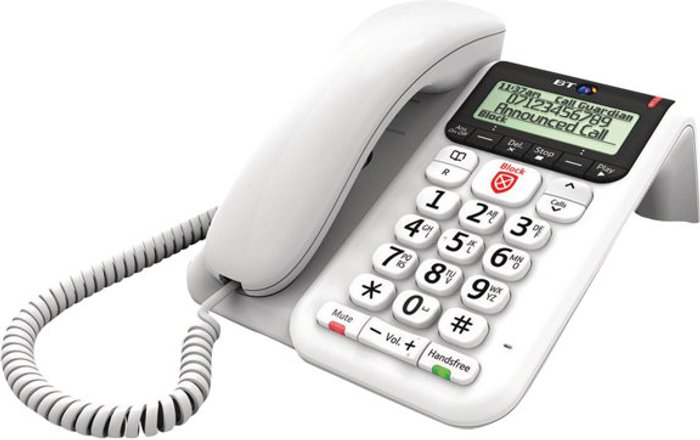 Currys Business | BT BT Décor 2600 Corded Phone with Answering Machine BT BT Décor 2600 Corded Phone with Answering Machine