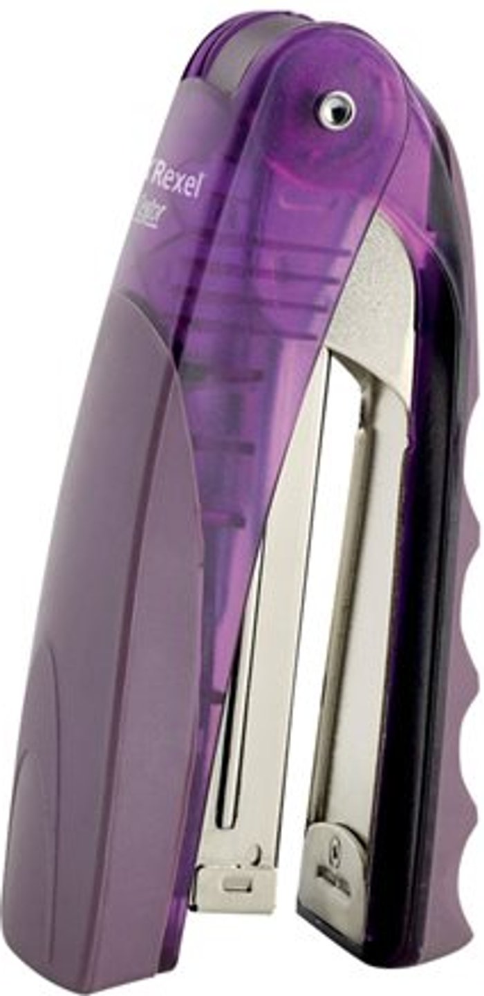 Currys Business | ACCO-REXEL Rexel Centor stapler - 25 sheets - translucent purple ACCO-REXEL Rexel Centor stapler - 25 sheets - translucent purple