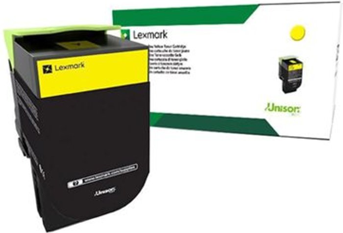 Currys Business | Lexmark Lexmark 702Y - yellow - original - toner cartridge - LCCP, LRP Lexmark Lexmark 702Y - yellow - original - toner cartridge - LCCP, LRP