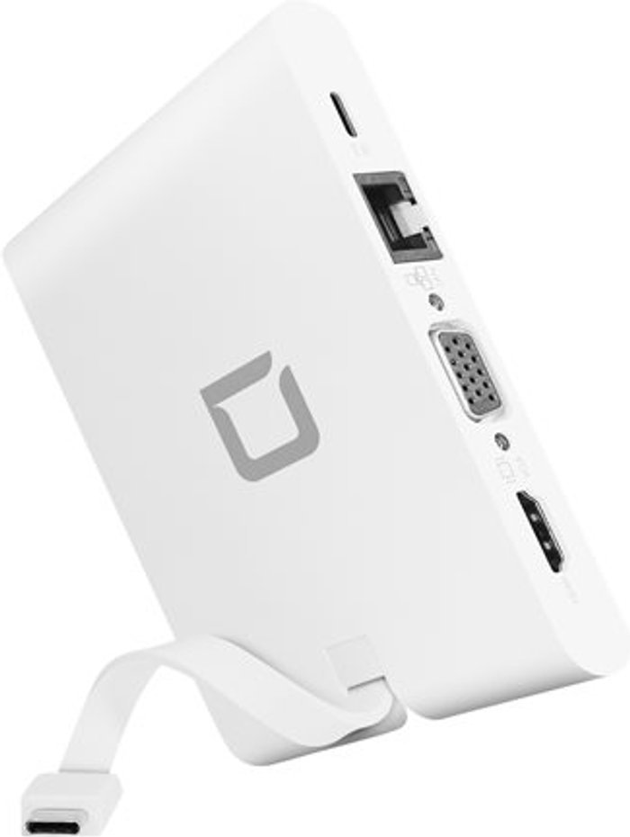 Currys Business | Dicota DICOTA USB-C Portable Docking 9-in-1 with HDMI - docking station - USB-C - VGA, HDMI Dicota DICOTA USB-C Portable Docking 9-in-1 with HDMI - docking station - USB-C - VGA, HDMI