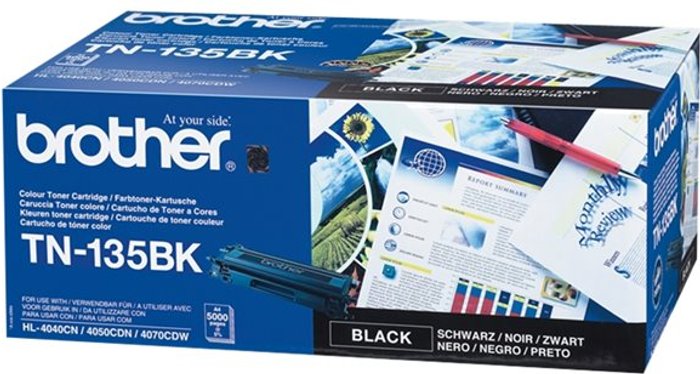 Currys Business | Brother Brother TN135BK - black - original - toner cartridge Brother Brother TN135BK - black - original - toner cartridge