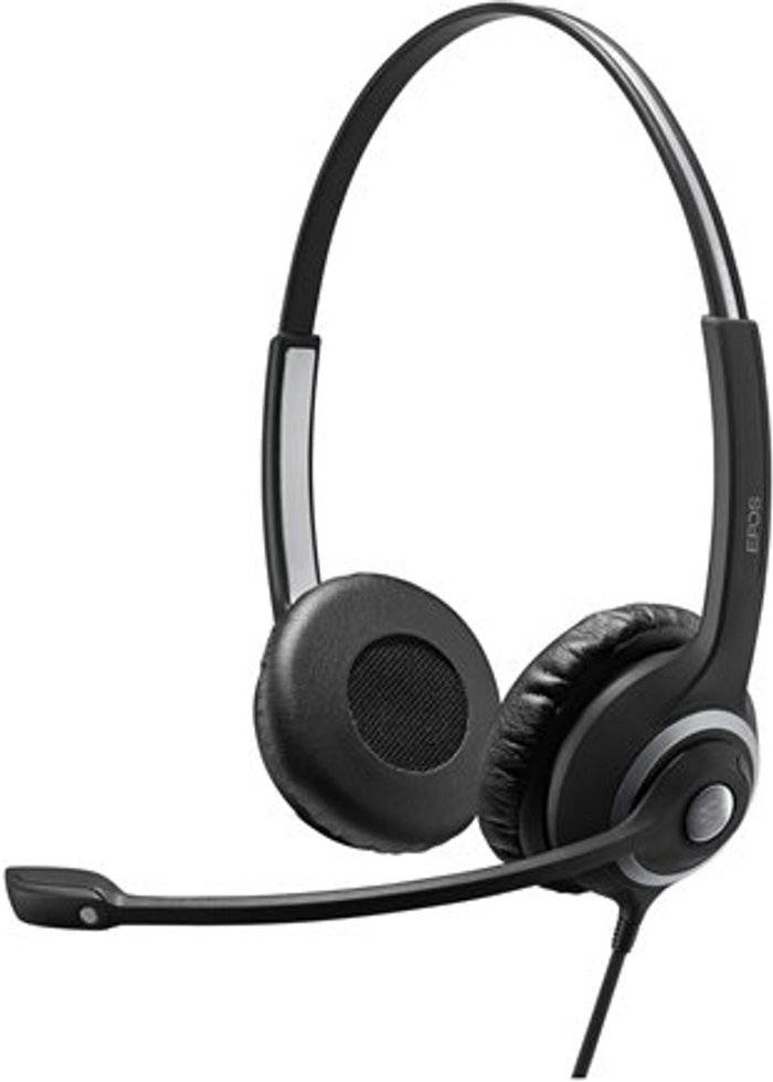 Currys Business | Sennheiser Epos Impact SC 260 Wired Binaural Headband Headset Black 1000515 Sennheiser Epos Impact SC 260 Wired Binaural Headband Headset Black 1000515