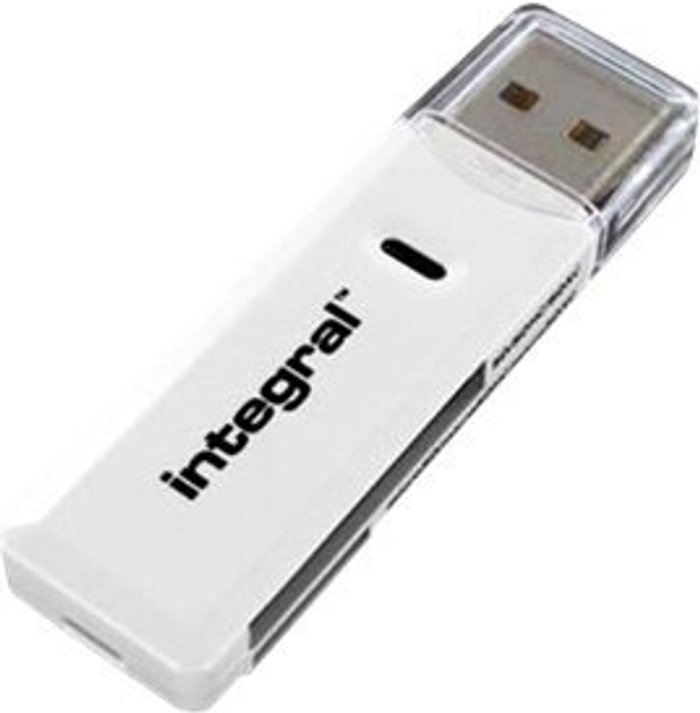 Currys Business | Integral Integral Dual Slot SDXC Card Reader - card reader - USB 2.0 Integral Integral Dual Slot SDXC Card Reader - card reader - USB 2.0