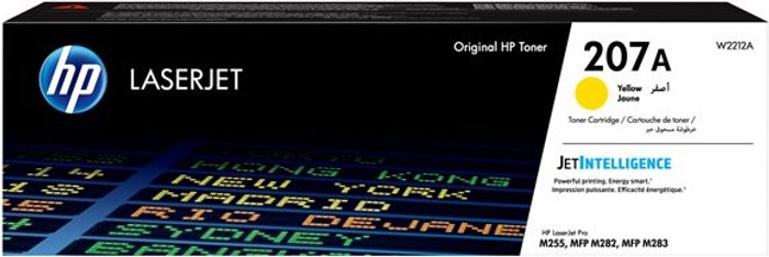 Currys Business | HP HP 207A - yellow - original - LaserJet - toner cartridge (W2212A) HP HP 207A - yellow - original - LaserJet - toner cartridge (W2212A)