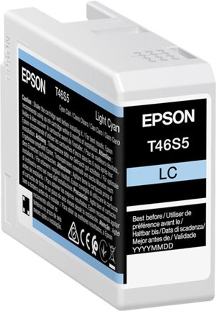 Currys Business | Epson Epson T46S5 - light cyan - original - ink cartridge Epson Epson T46S5 - light cyan - original - ink cartridge