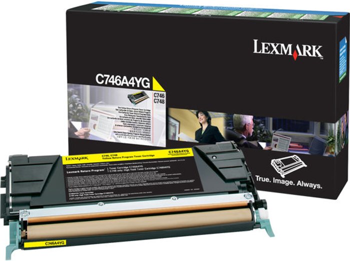 Currys Business | Lexmark Lexmark - yellow - original - toner cartridge - LCCP, LRP Lexmark Lexmark - yellow - original - toner cartridge - LCCP, LRP