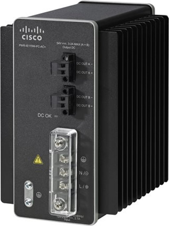 Currys Business | Cisco Cisco AC-DC Power Module for POE solution - power adapter - 170 Watt Cisco Cisco AC-DC Power Module for POE solution - power adapter - 170 Watt