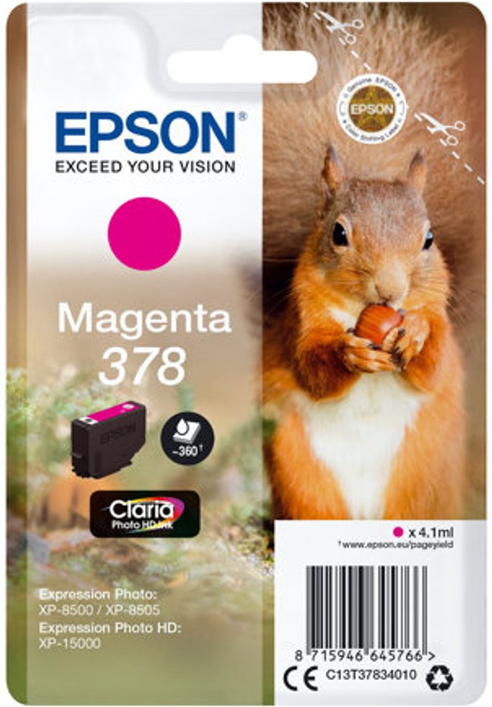 Currys Business | Epson Epson 378 - magenta - original - ink cartridge Epson Epson 378 - magenta - original - ink cartridge
