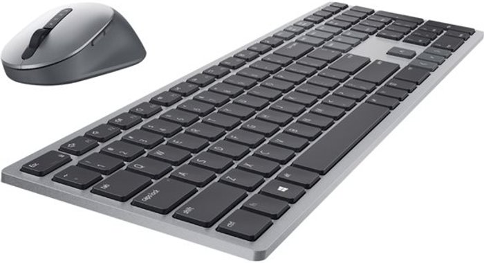 Currys Business | Dell Dell Premier Multi-Device KM7321W - keyboard and mouse set - QWERTY - UK - titan grey Dell Dell Premier Multi-Device KM7321W - keyboard and mouse set - QWERTY - UK - titan grey