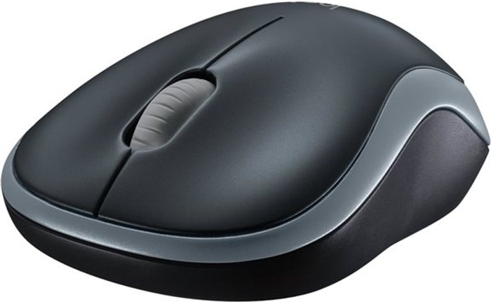 Currys Business | Logitech Logitech M185 Wireless Optical Mouse Ambidextrous Grey 910-002238 Logitech Logitech M185 Wireless Optical Mouse Ambidextrous Grey 910-002238