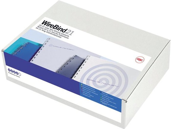 Currys Business | ACCO-REXEL GBC MultiBind - 100 pcs. - binding wire ACCO-REXEL GBC MultiBind - 100 pcs. - binding wire